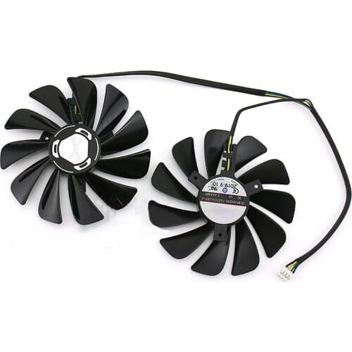 Cooling Fans Radiator Cooler for XFX RX 5600XT 6GB RX5500 XT Graphics Card Repair Parts