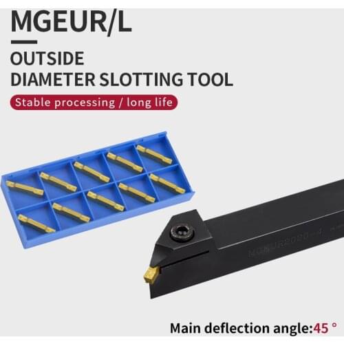 MGEUR MGEUR2020-2 MGEUR2020-3 MGEUR2525-2 MGEUR2525-4 Grooving holder MGMN200/300/400 CNC Lathe Insert for Turning Tool