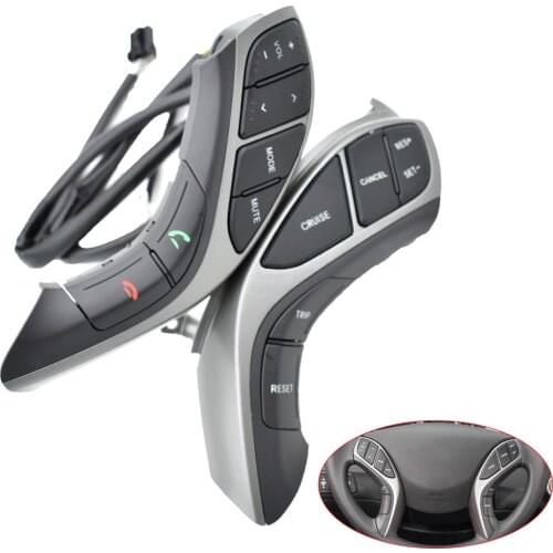 For Hyundai Elantra 2012 2013 2014 MT Multifunction Control Steering Wheel Buttons volume audio cruise function switch