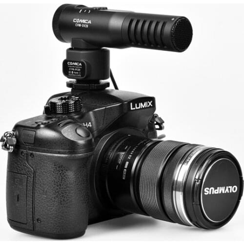 Comica CVM-SV20 Professional Full Metal Stereo on-camera Microphone System for DSLR camera smartphone