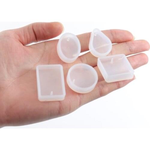 Louleur Round Water Drop Epoxy Resin Molds Resina Epoxi Silicone Mold UV Resin Resina Jewelry Casting Mold For Jewelry Making