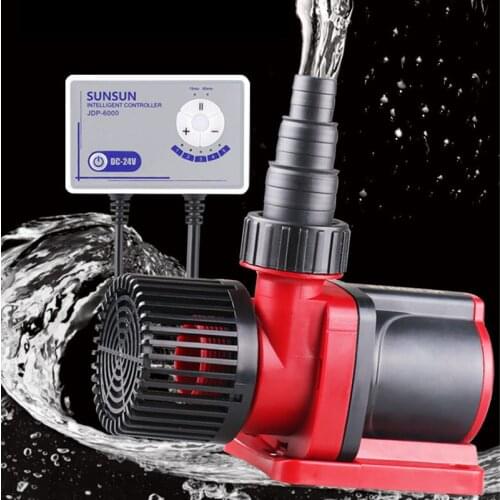 WIFI 60W 6000L/H DC variable frequency water pump 24V silent large flow adjustable high lift Submersible pump JDP6000 JDP-6000