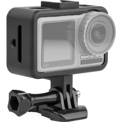 CNC Aluminum Border frame Protective shell for dji OSMO ACTION Sport camera Accessories