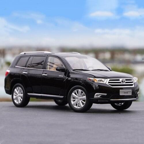 1/18 alloy casting car model original factory GAC Toyota Highlander 2012 high-end collection holiday gift