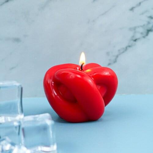 1Pcs Twist Knot Ball Candle Silica Gel Mold Crystal Epoxy Resin Casting Mold DIY Aromatherapy Candle Decorations Making