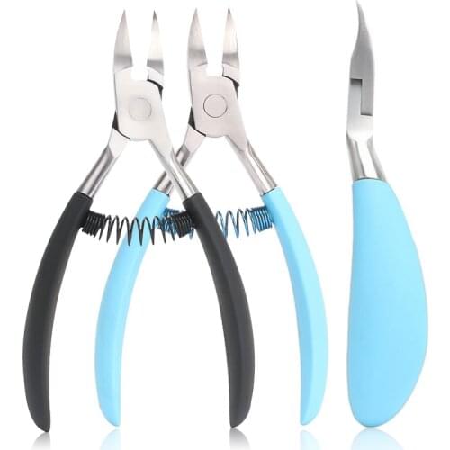 Feet Care Toe Nail Clippers Foot Cuticle Scissors Pliers Manicure Remover Tool Trimmer Cutters Paronychia Nippers