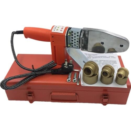 Temperature controled PPR welding machine, plastic welder AC 220V 600W 20-32mm for weld plastic pipes