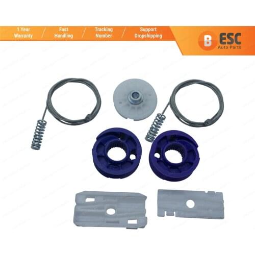 ESC EWR5261 Window Regulator Repair Kit Rear 3 W0839398, 3 W0839397 for Bentley Continental GT 2003-2010