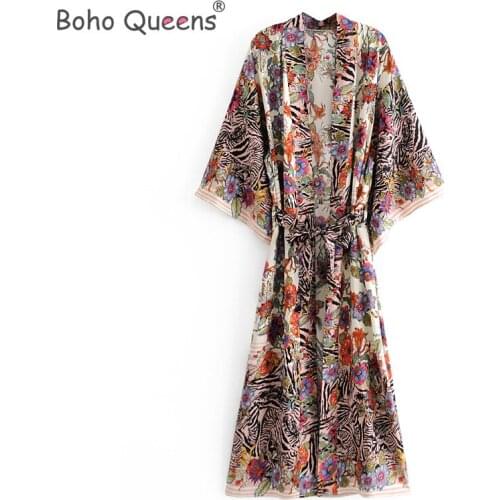 Летние платья с рукавами BOHO QUEENS China At AliExpress