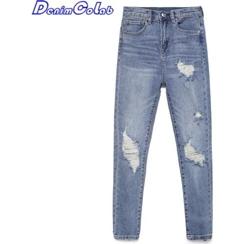 Женские обтягивающие джинсы DenimCoLab China At AliExpress