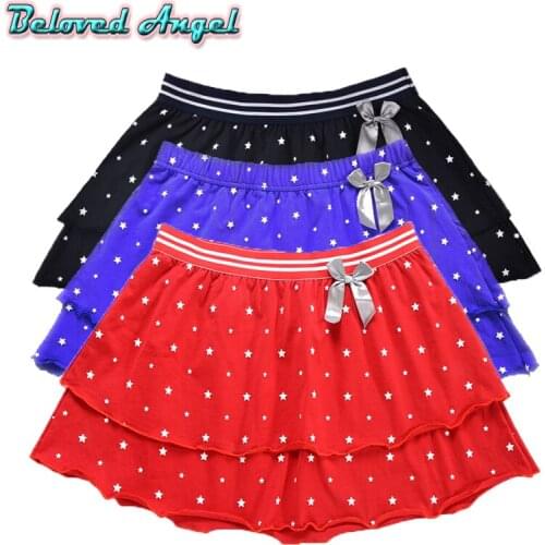Girls Kids Tutu Skirt Party Princess Dance Ballet Pettiskirt Toddler Bow Star Dot Stripe Print Skirt Baby Birthday Costume 1-16T