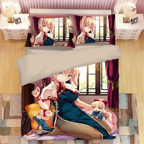 3D Cartoon Anime Print Bedding Set Duvet Covers Pillowcases NEW Comforter Bedding Sets Bedclothes Bed Linen 09