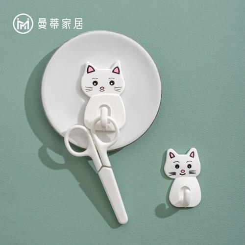 Strong adhesive hook stick wall sucker kitchen hook hook seamless paste magic sticker
