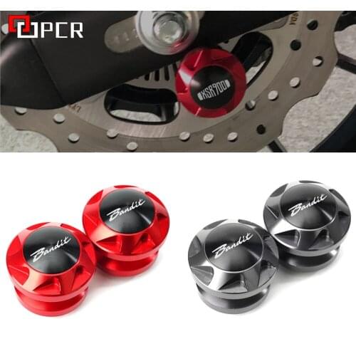 M8 8mm Swingarm Slider Spools For SUZUKI GSF 250 600 600S 1200 1250 650S BANDIT Motorcycle Accessories Parts