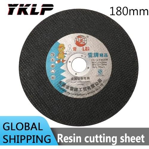 Metal Cutting Wheel Resin Slice Disc Cut Off Blade for Stainless Steel 180mm