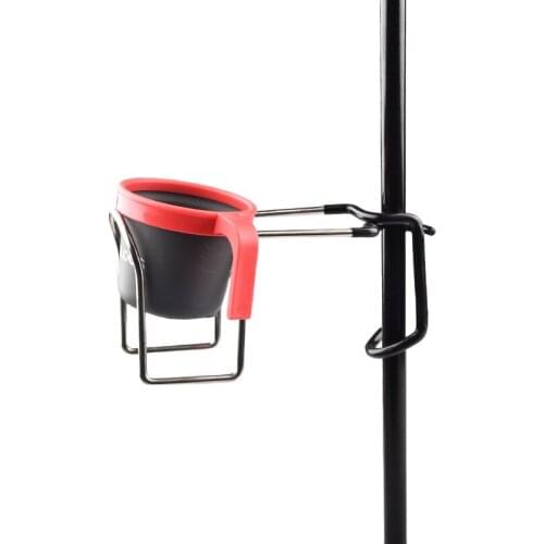 Multi-functional Camping Cup Holder Portable Stainless Steel Water Bottle Holder Tent Light Support Outdoor Camping Tools