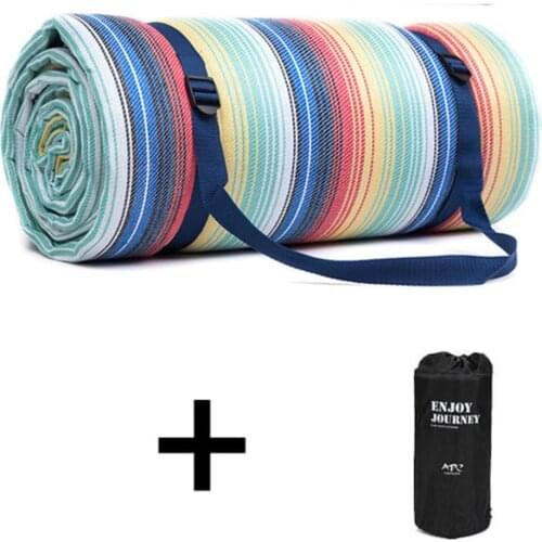 Portable Picnic Camping Mat Outdoor Beach Blanket Picnic Mat Tourist Waterproof Ultralight Foldable Travel Camping Blankets 2021