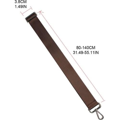 066F Adjustable Handbag Shoulder Crossbody Strap DIY Replacement with Metal Buckle Lady Bag Laptop Bags Accessories