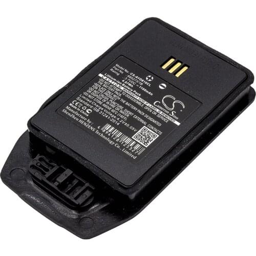 Cameron Sino Cordless Phone Replacement Li-ion Battery 1100mAh For Spectralink DT413, DT423, DT433, Free Tools