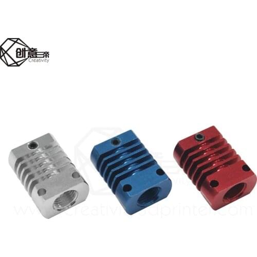 1PCS 3D Printer Accessories MK10 Extruder Heat Pipe Fixed Heat Dissipation Aluminum CR8 Heat Dissipation Aluminum Pipe