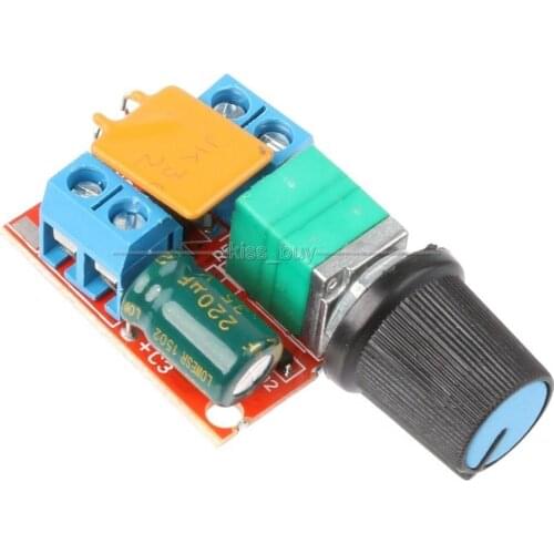 3V 6V 12V 24V 35V DC Motor PWM Speed Control Controller Speed Switch LED Dimmer fan lamp lighting
