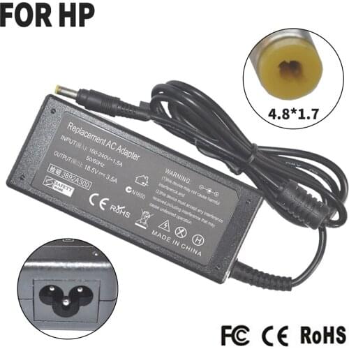 Power AC Adapter Supply for hp for Mini 730EA 730EJ 731EI 730EV 730EO 705ES 731EH CQ10-400SA Charger 65W 18.5V 3.5A 4.8*1.7mm