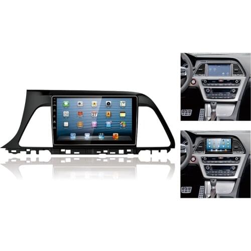 9 Inch Car Fascia For Hyundai Sonata Fascias Audio Fitting Adaptor Panel Frame Car DVD Frame Dashboard