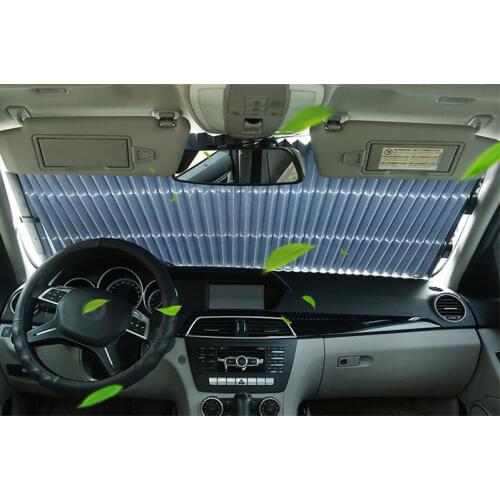 Car sun shade window sunshade front windshield sun umbrella board car curtains for skoda octavia a5 kodiaq for kia rio k2
