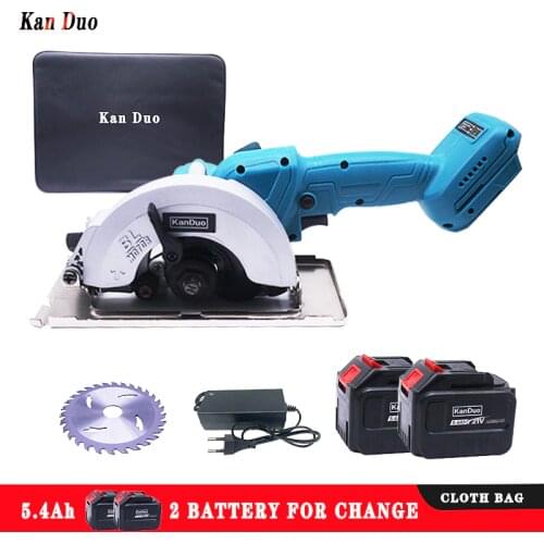 21V Industrial grade cordless brushless electric circular saw Large capacity lithium battery long life Mini brushless electric