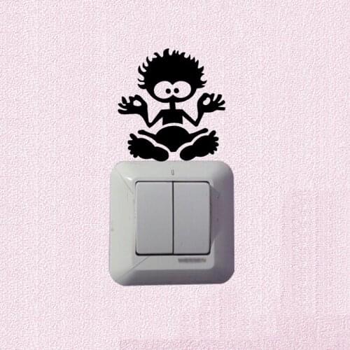 Large Salt Rock Surf Fashion Light Switch Decal Vinyl Wall Stickers 5WS1166