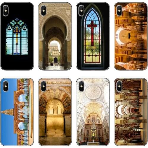 Cordoba Cathedral Mosque Accessories Phone Case For Huawei P30 P20 Pro P10 P9 P8 Lite Y5 Y6 Y7 Y9 P Smart Plus 2018 2019