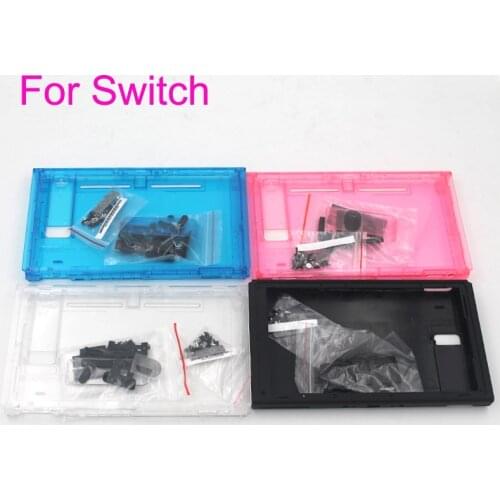 Front Back Case with buttons for Nintend Switch Console Replacement Housing Shell Cover for Nitendo Switch Faceplate Replacement