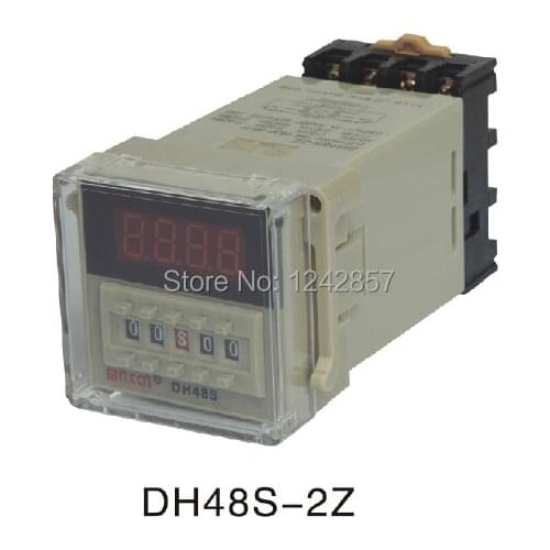 AC 220v Digital time relay DH48S-2Z time delay relay pre-formulation time relay