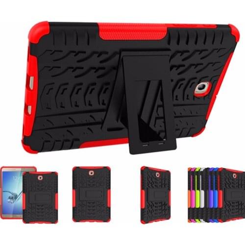 Hybrid Heavy Duty Hard Cover Case for Samsung Galaxy Tab S2 8.0" T710 T715 Stand Tablet Case For Galaxy Tab S2 8.0 SM-T715 T715