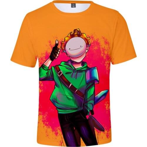 Dreamwastaken Technoblade GeorgeNotFound 3D Print Spring Summer Preppy Men/Women Street Clothes T-shirt Streetwear style