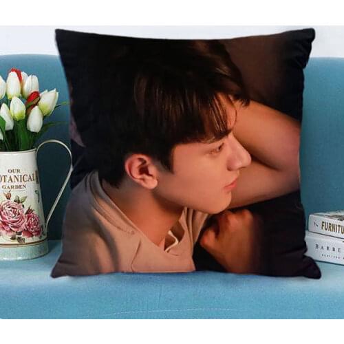 Lin Yi Pillowcase Pretty Scholar Same Paragraph Star Photo Poster Cushion Cover Surrounding Souvenir Decor Throw Pillow Cover