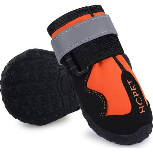 New Dog Shoes Waterproof Anti-Slip Rain Boots Warm Snow Reflective for Small Medium Large Pet Sports Training Perfect for Dogs