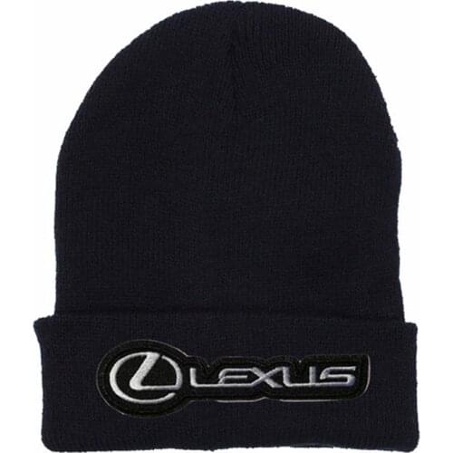 2019 New car logo Winter Hats Casual Beanie For Men Women Fashion Knitted lexus peugeot Winter Hat Skullies Hat
