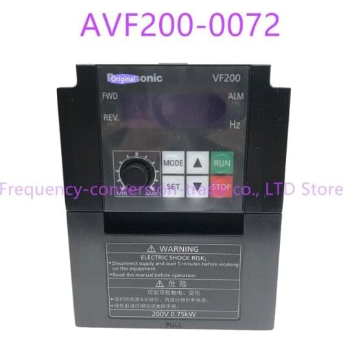 New AVF200-0072 0.75KW 4.2A 1-phase 200V Inverter VFD Variable Frequency AC Inverter