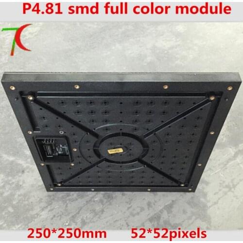 P4.81 full color module for rental cabinet,can use be as P4, SMD,13scan,43624dot/sqm