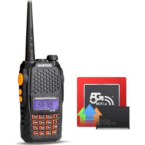 High power real 7W BaoFeng Portable UV-6R 136-174 & 400-520MHz Dual Band Walkie Talkie walkie cb radio ham radioTwo Way Radio