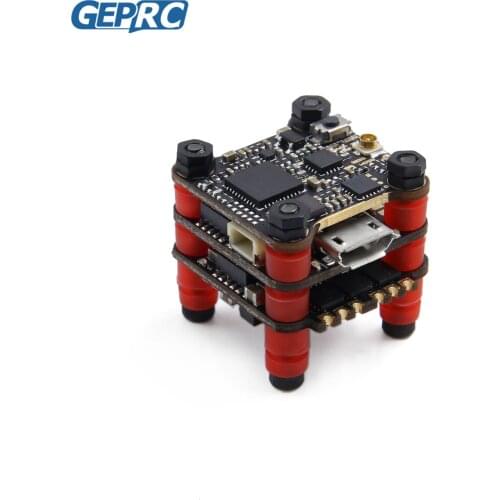 GEPRC STABLE F411 BetaFlight OSD Flight Controller 12A Blheli_S 2-4S Brushless ESC 25/100/200mW VTX Stack 16mm*16mm