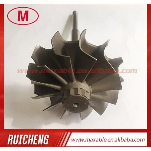 TD07 63.00/74.20mm 12 blades turbine wheel&shaft/turbo wheel for turbocharger journal bearing