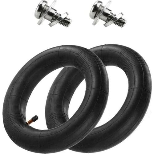 8.5-Inch (8 1/2 x 2) Thickened Inner Tubes with Rear Wheel Fixed Bolt Screws for Xiaomi M365 Electric Scooter