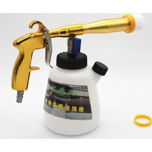 Z-020 Black Tornador Cleaning Gun For Cars Air Opearted Car Wash Equipment Tornado Gun Car Cleaning Spray Gun Interior Cleaning