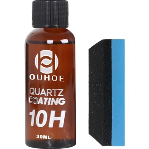 Anti-Scratch Car Polishing Liquid Auto Beauty 10H Hardness Super Ceramic Coating Glass Coating Polish 30ML For Vehicles Supplies