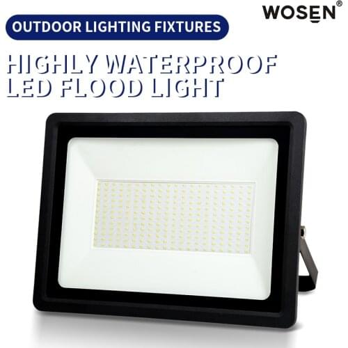 10W 20W 30W 50W 100W 150W 200W LED Flood Light 220V IP65 Waterproof LED Spotlight Outdoor Lighting for House Exterior