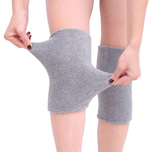2PCS/Lot Breathable Warm Towel Non-slip Dance Ski Knee Pads Outdoor Sport Leg Sleeve Kneelet Soft Knee Pad Knee Support