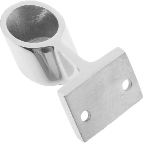 22mm Boat Hand Rail 90 Degree Center Stanchion - 316 Stainless Steel