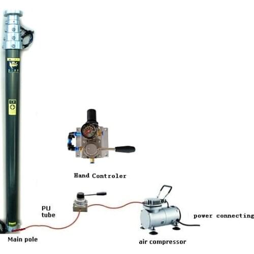 5m mini Communication antenna wifi Tower,5m telescommunication wifi antenna tower,5m antenna mast,5m telescopic pole